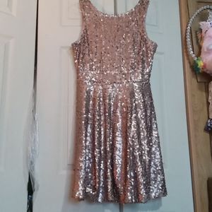 Women's xl sequin party dress homecoming